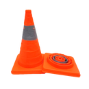 Cono Seguridad Retráctil Grande 70 cm