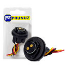 Socket para Foco BAY15D de 2 Contactos Negro