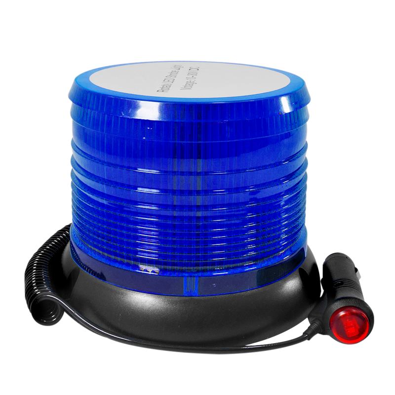 Circulina Estroboscópica LED con Imán 12V 24V Azul GPC
