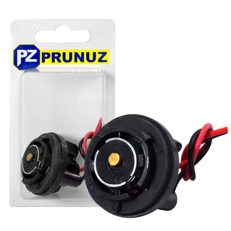 Socket para Foco BAY15S 1 Contacto Blanco