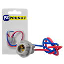 Socket de Foco Lagrima Tipo Flor T10 Con Cable