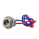 Socket de Foco Lagrima Tipo Flor T10 Con Cable