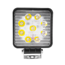 Faro de Trabajo 4” Cuadrado 9 Luz LED 27W 12/36V Blanco Prunuz