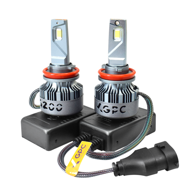 Foco Force G200 Luz Led Super Canbus H11 9/16v 55w 45 000LM IP67 Setx2 unidades