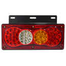 Faro Posterior Base PVC Luz LED Tricolor 12/24V