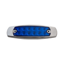 Faro Lateral Metal Cromado 12 LED Fijo 24V HB