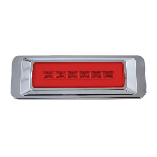 Faro Lateral Cromado Neon Destellante 12/24v Prunuz