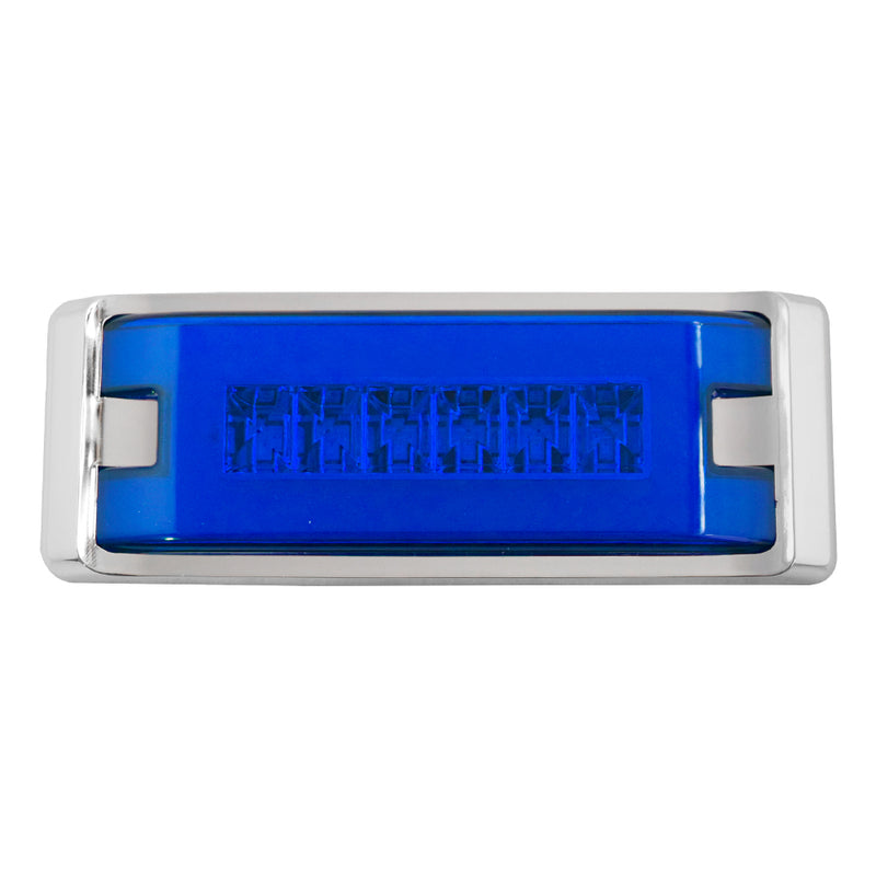 Faro Lateral Cromado 157x58mm Destellante 10/30V Prunuz