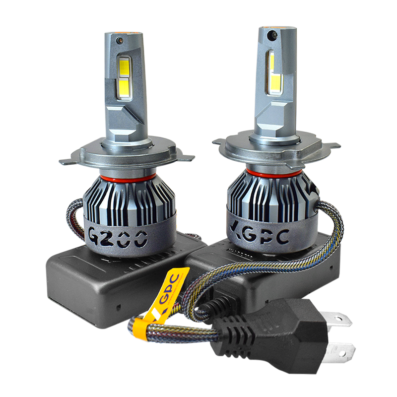 Foco Force G200 Luz Led Super Canbus H4 9/16v 55w 45 000LM IP67 Setx2 unidades