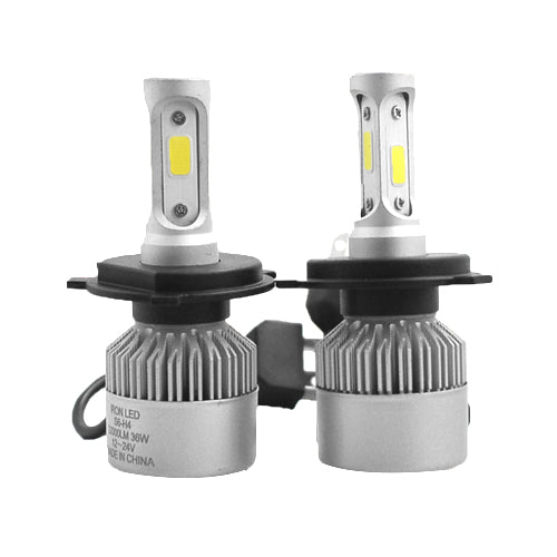 Foco Led H4 12/24v 36w 28000lm Heavy Duty S6-24h4 Set x 2 Unidades Iron