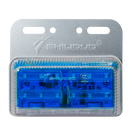 Faro Lateral Luz LED Base Metálica Contorno Blanco 24V