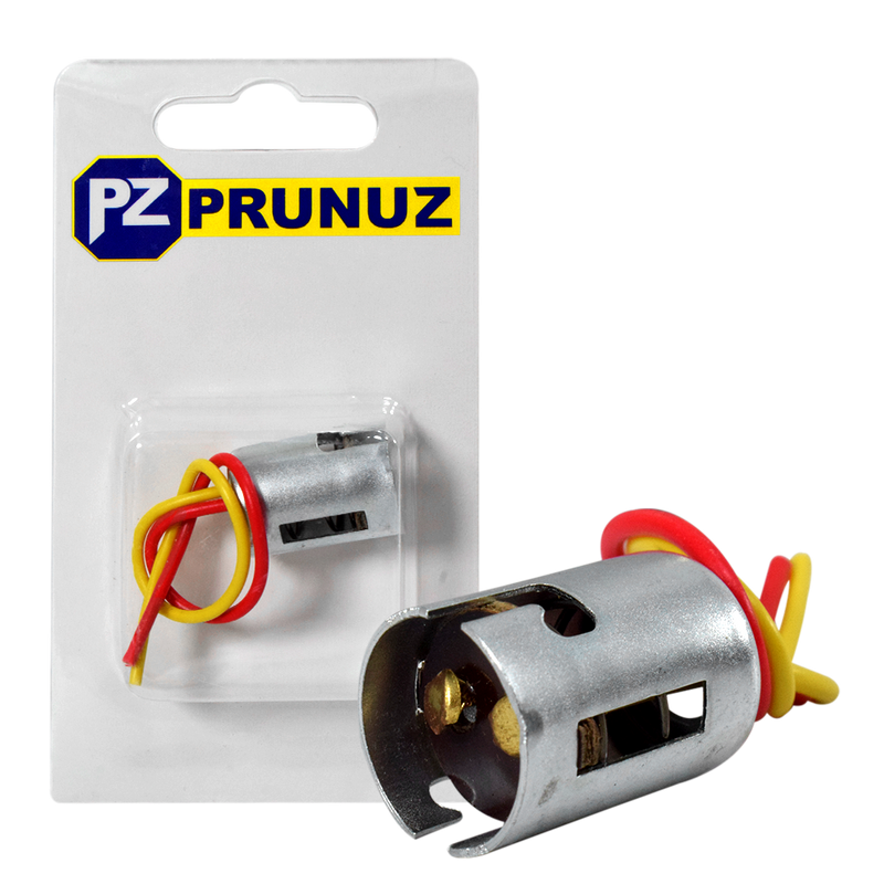 Socket Metal Para Foco BA15D 1 Contacto