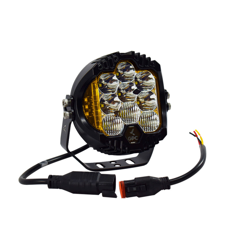 Faro Pirata Force 5" 12/24v 50w 5500lm Ip67 Blanco