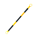 Barra Retráctil 2m para Cono Amarillo/Negro Clute