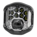 Faro Pirata de Trabajo Redondo Luz Laser 7" Jr-W12 Blanca