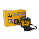 Faro Neblinero Cubo LED Off Road Force 3" 12V Amarillo contorno Luz LED Amarillo GPC