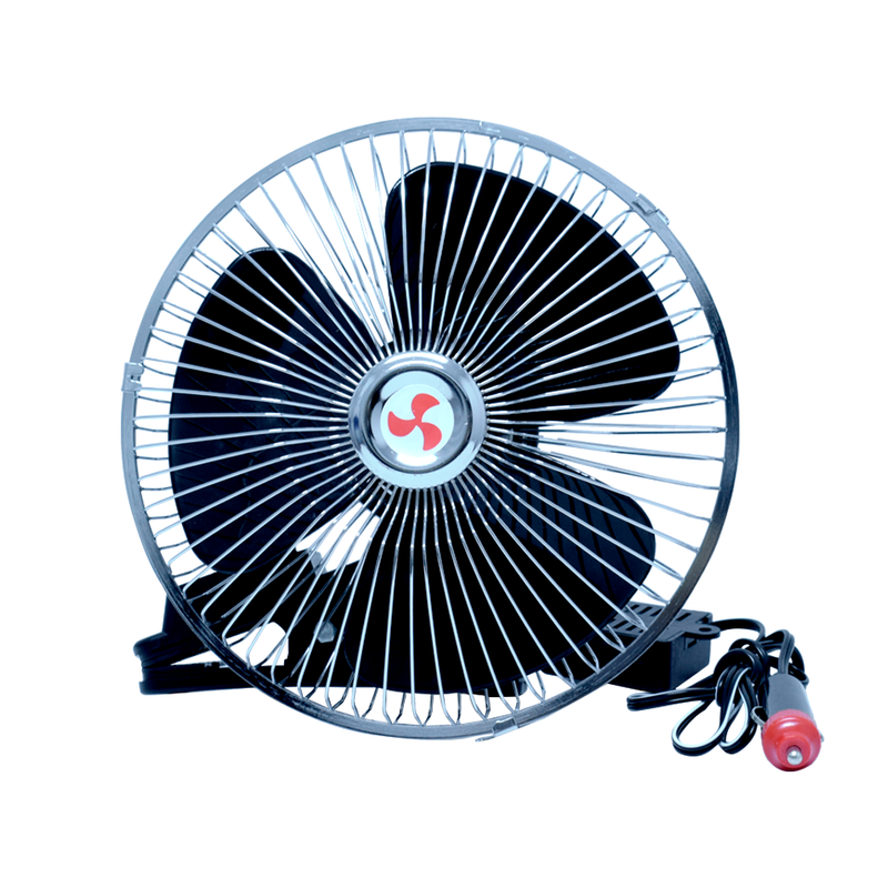 Ventilador Para Empernar Con Gancho 8" Negro