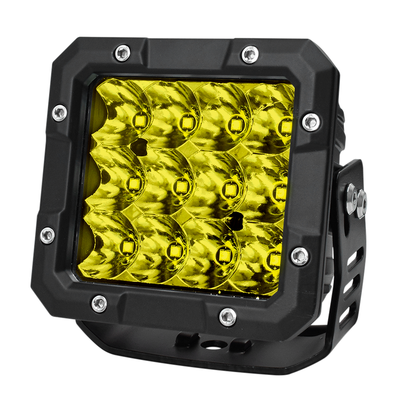 Faro de Trabajo Cuadrado 4" 9 Led 90W Fijo Prunuz