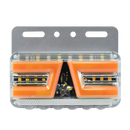 Faro Lateral Truck LED Modelo Lentes 24V HB