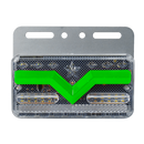 Faro Lateral Truck Luz LED Modelo Gaviota 24V HB