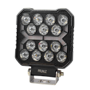 Faro de Trabajo Cuadrado DLR Ambar 12 Luz LED 36W Blanco