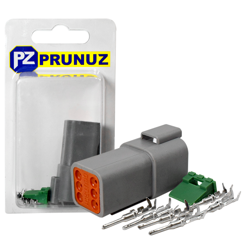 Conector para Vehículos DT04 6 Patas