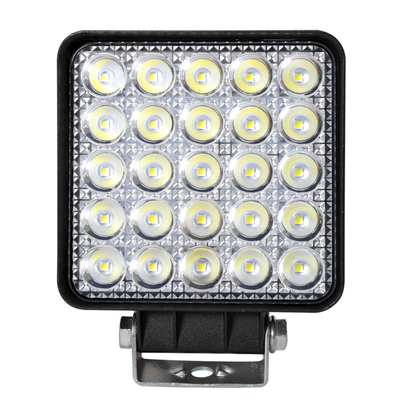 Faro de Trabajo Cuadrado 25 LED Blanco