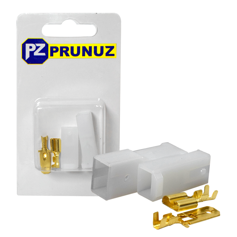 Conector Hembra y Macho Con Terminales Sin Cable