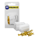 Conector Hembra y Macho Con Terminales Sin Cable