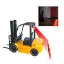 Faro Montacarga Rojo Luz Advertencia Cuadrado 10-80V IP66 GPC