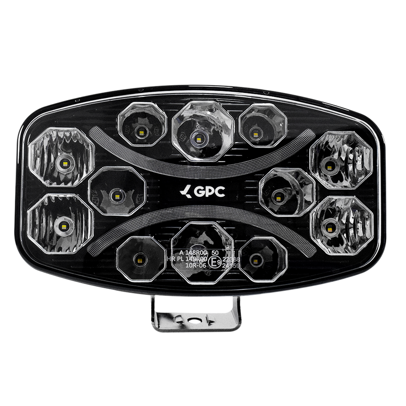 Faro de Trabajo Jumbo 12 LED Blanco Contorno Dual + Ámbar/Blanco GPC