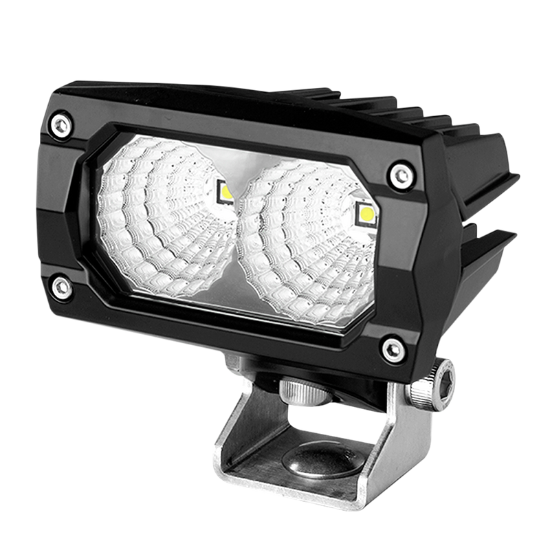 Faro de Trabajo 3.5" Pesado 2 LED Barra Luz Blanca AGUZ