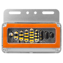 Faro Lateral Base Metalica Modelo Capsula 12/24 HB