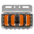 Faro Lateral Base Metalica Modelo Barras 12/24 HB