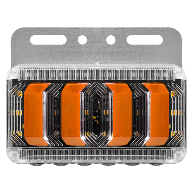 Faro Lateral Base Metalica Modelo Barras 12/24 HB