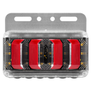 Faro Lateral Base Metalica Modelo Barras 12/24 HB