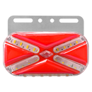 Faro Lateral Base Metalica Modelo Aspa 12/24 HB