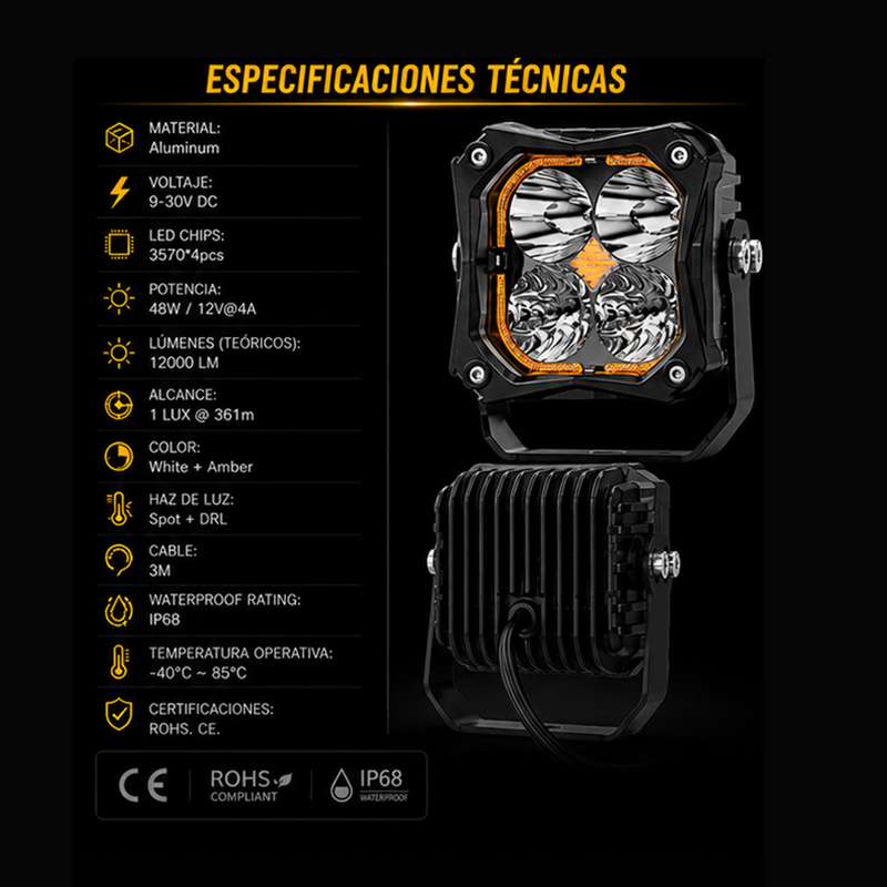 Faro Cuadrado 3