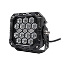 Faro Cuadrado 14 LED Luz Blanco + Ambar (9-32V 2,600LM) Bf4-14 RDZ