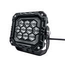 Faro Cuadrado 10 LED Multifuncional Luz Blanco + Ambar (9-32V 2,600LM)Bf4-10 RDZ