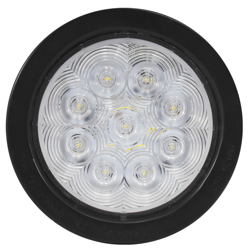 Faro Posterior Led Redondo Claro (M826c-9) Peterson