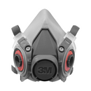 Respirador Media Cara de 2 Vías Sin Filtros 6200
