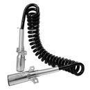 Cable Espiral Negro 7 Vias COWRAM