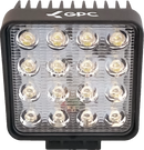 Faro De Trabajo Cuadrado 16 Led 10-30V 48W GPC
