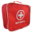 Botiquin Tela Tipo Maleta Rojo sin equipar