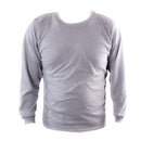 Polo de trabajo Manga Larga Gris