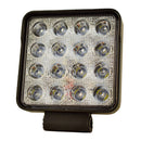 Faro De Trabajo Cuadrado 12/24V 16 Led