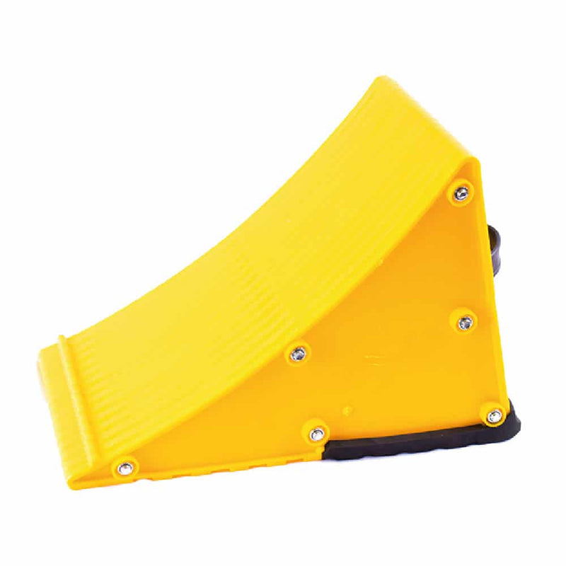 Taco vial de seguridad para camiones PVC 37cm X 25cm X 20cm Amarillo