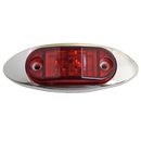 Faro Lateral 02LED Color Rojo - Multivoltaje Rojo 309 GPC