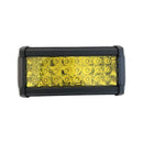 Faro neblinero De Trabajo, Barra Luz 24 Led 12-36V 72W 17 cm Luz Amarilla